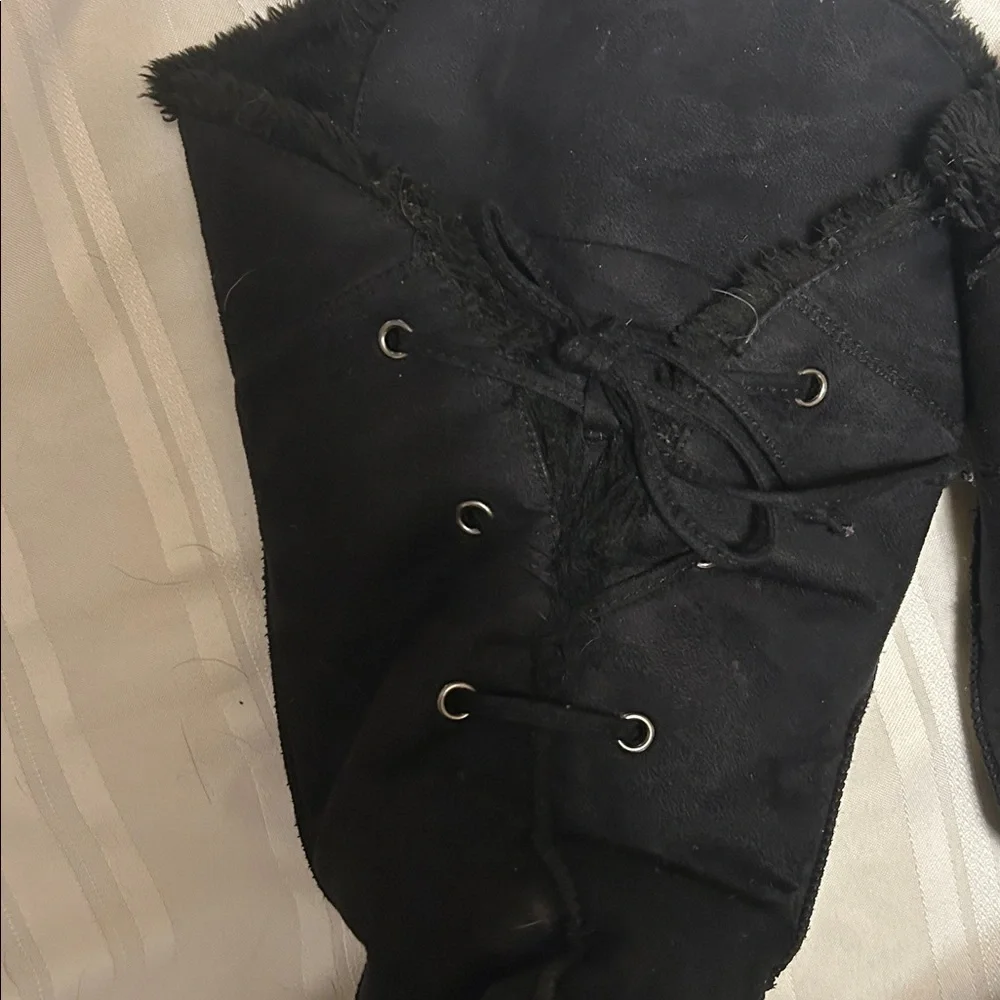 Chic Black Over the Knee Boots